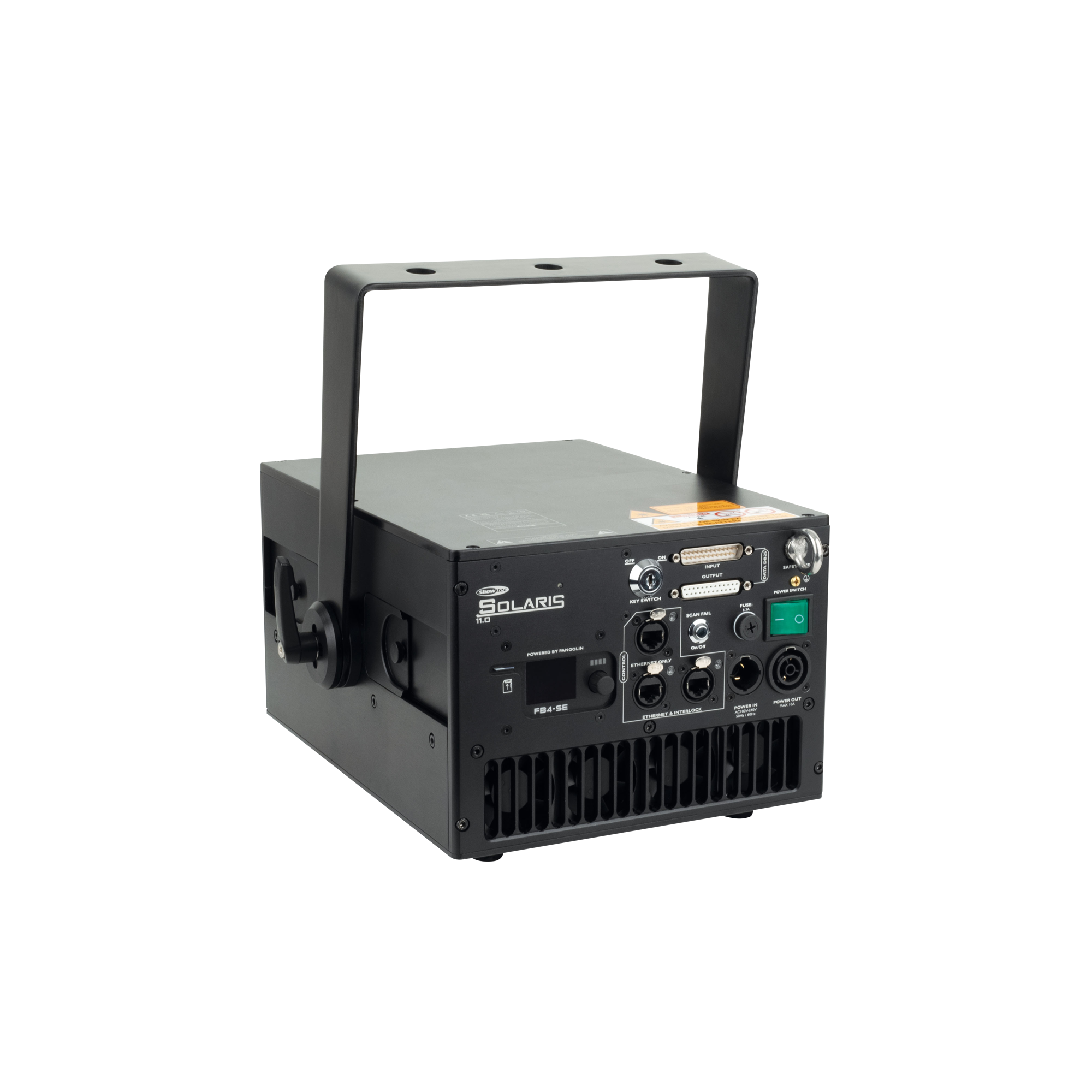 Showtec Solaris 11.0 Laser RGB a potenza elevata con Pangolin FB4