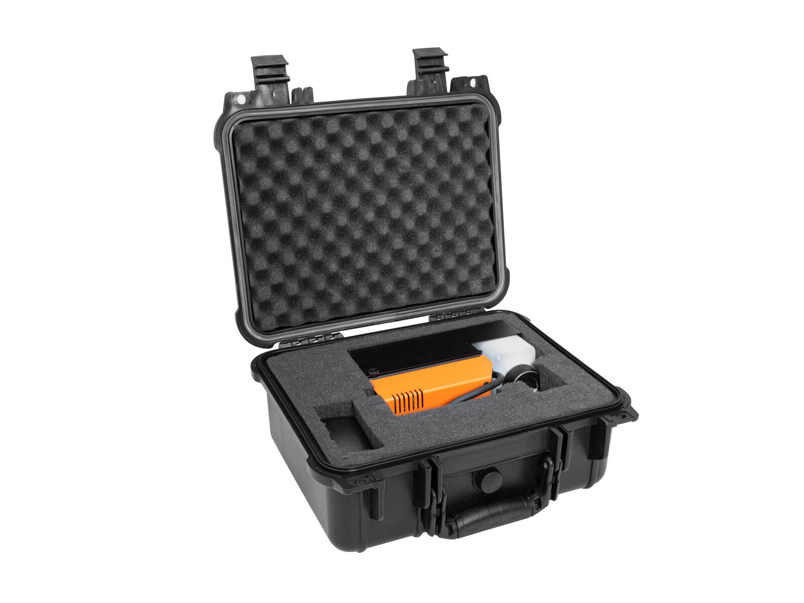 HAZEBASE PICCOLA Macchina del Fumo a Batteria DMX