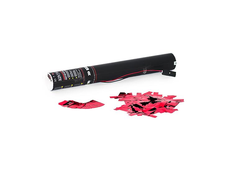 TCM FX Carica di coriandoli elettrica 50cm, rosa metallizzato