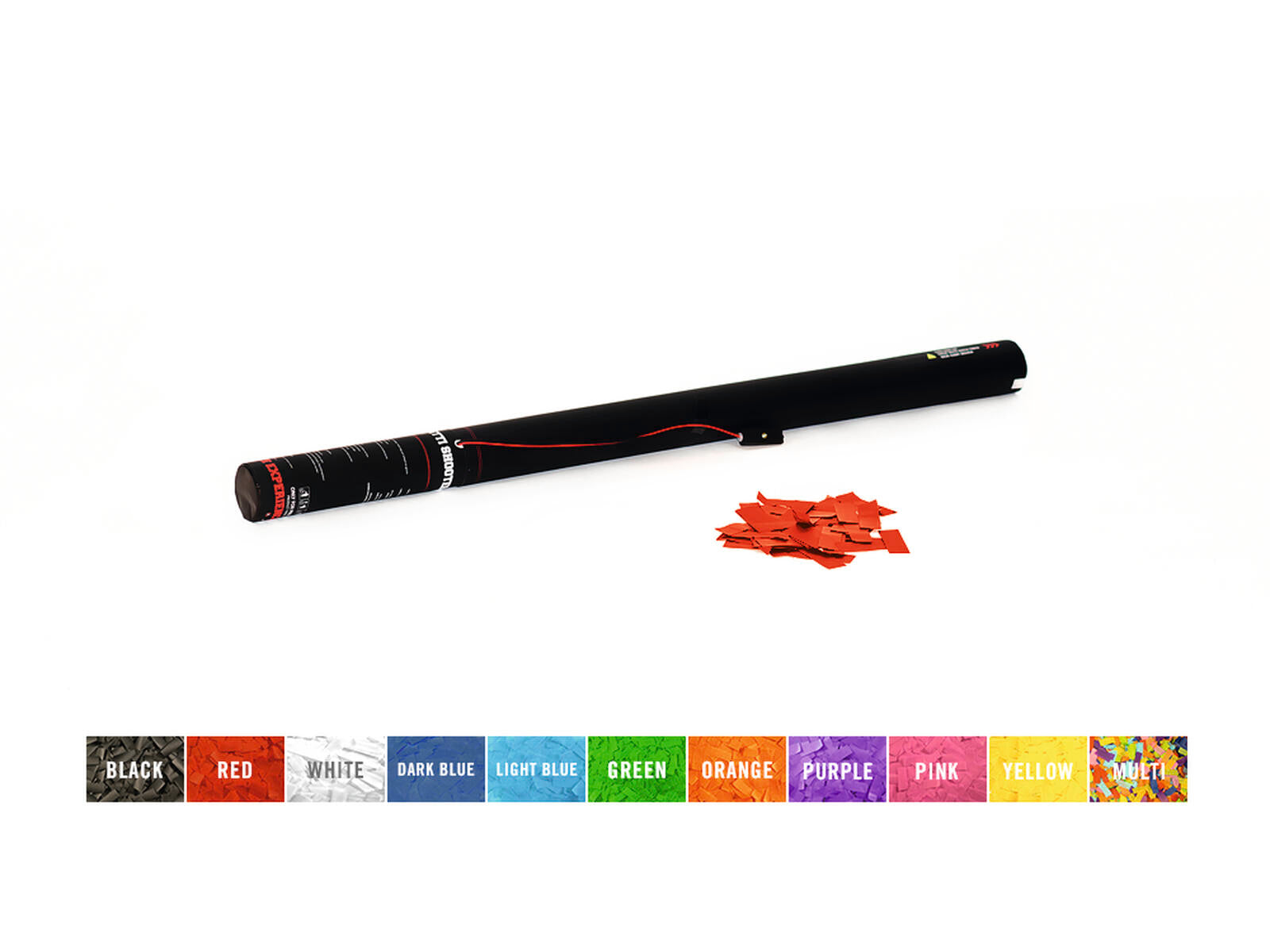 TCM FX Carica di Coriandoli Elettrica 80cm, rossa