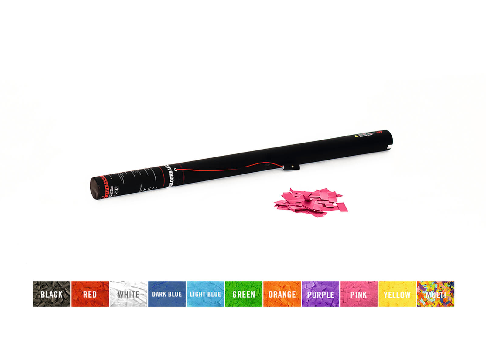 TCM FX Carica di Coriandoli Elettrica 80cm, rosa
