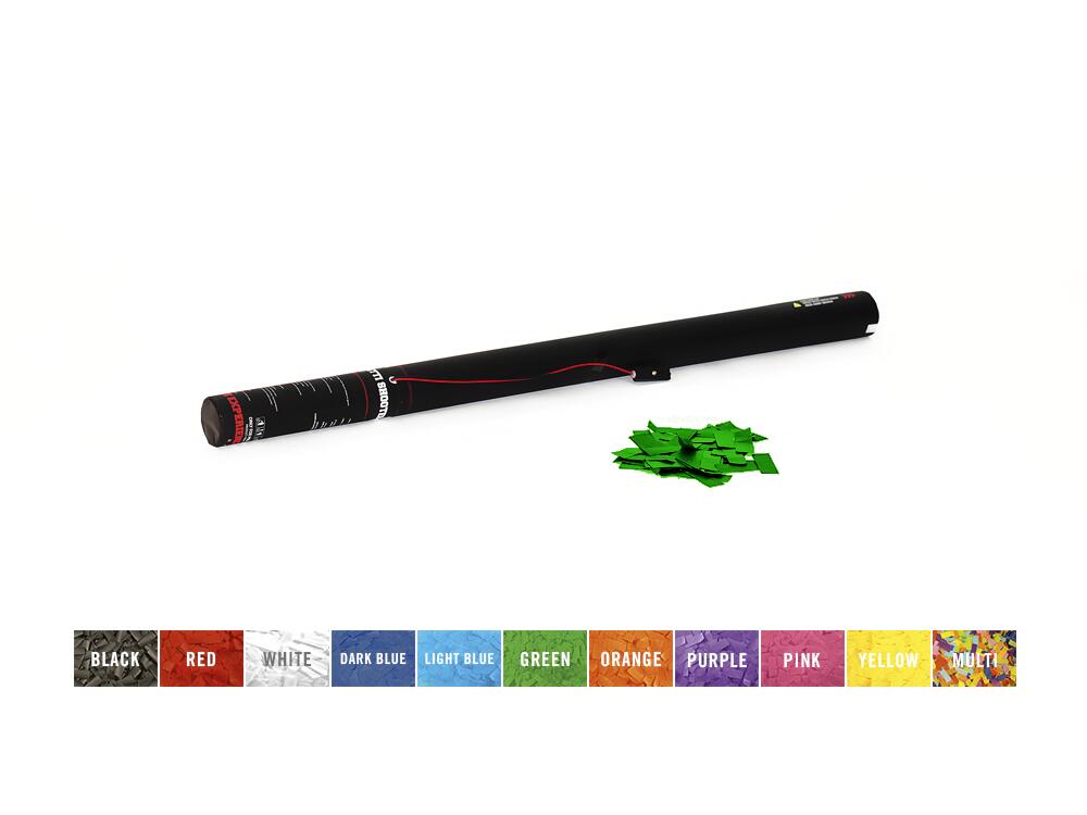 TCM FX Cannone Coriandoli Elettrico 80cm, verde scuro