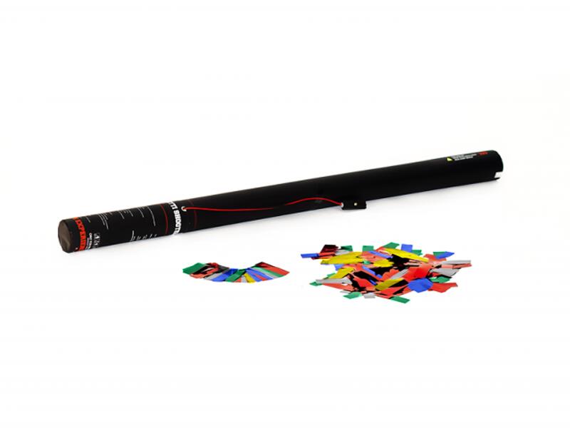 TCM FX Carica di Coriandoli Elettrica 80cm, multicolore metallizzato