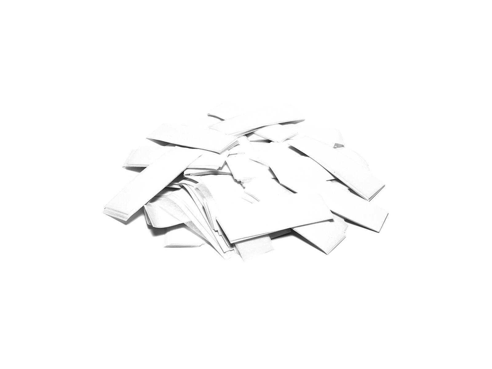 TCM FX Slowfall Confetti rettangolare 55x18mm, bianco, 1kg