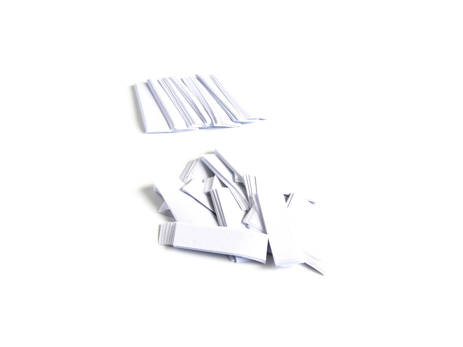 TCM FX Slowfall Confetti rettangolare 55x18mm, bianco, 1kg