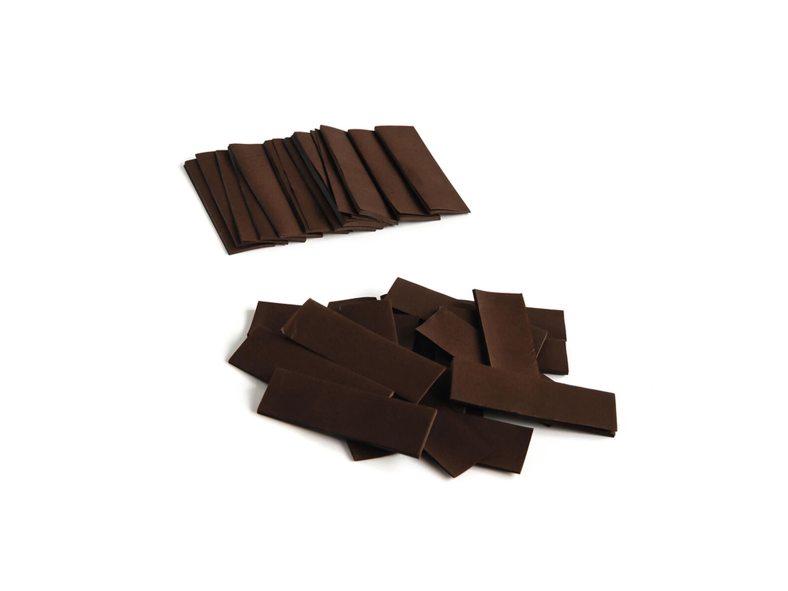 TCM FX Slowfall Confetti rettangolare 55x18mm, marrone, 1kg