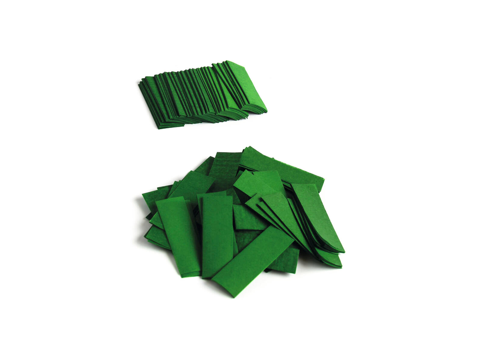 TCM FX Slowfall Confetti rettangolare 55x18mm, verde scuro, 1kg