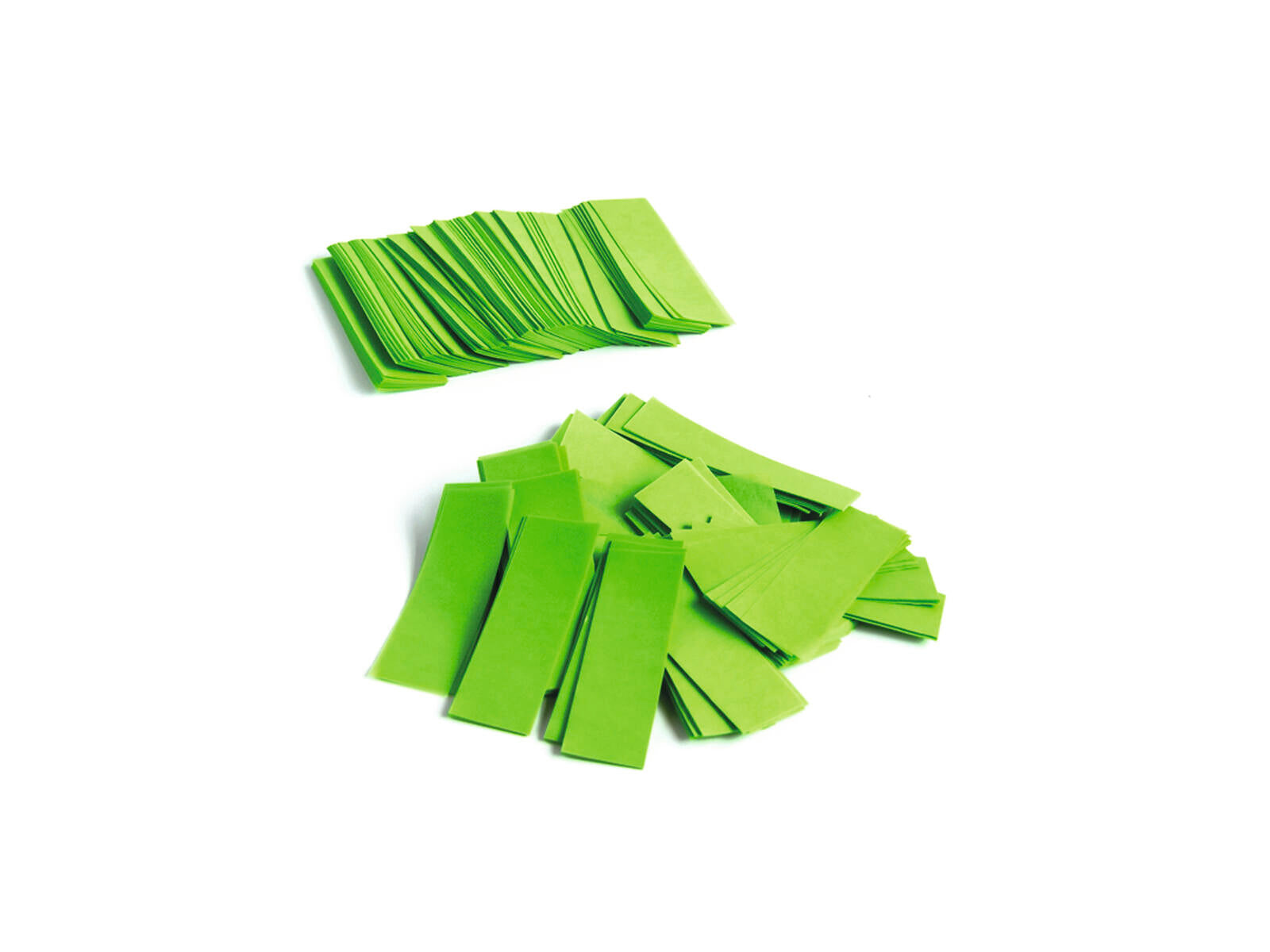 TCM FX Slowfall Confetti rettangolare 55x18mm, verde chiaro, 1kg