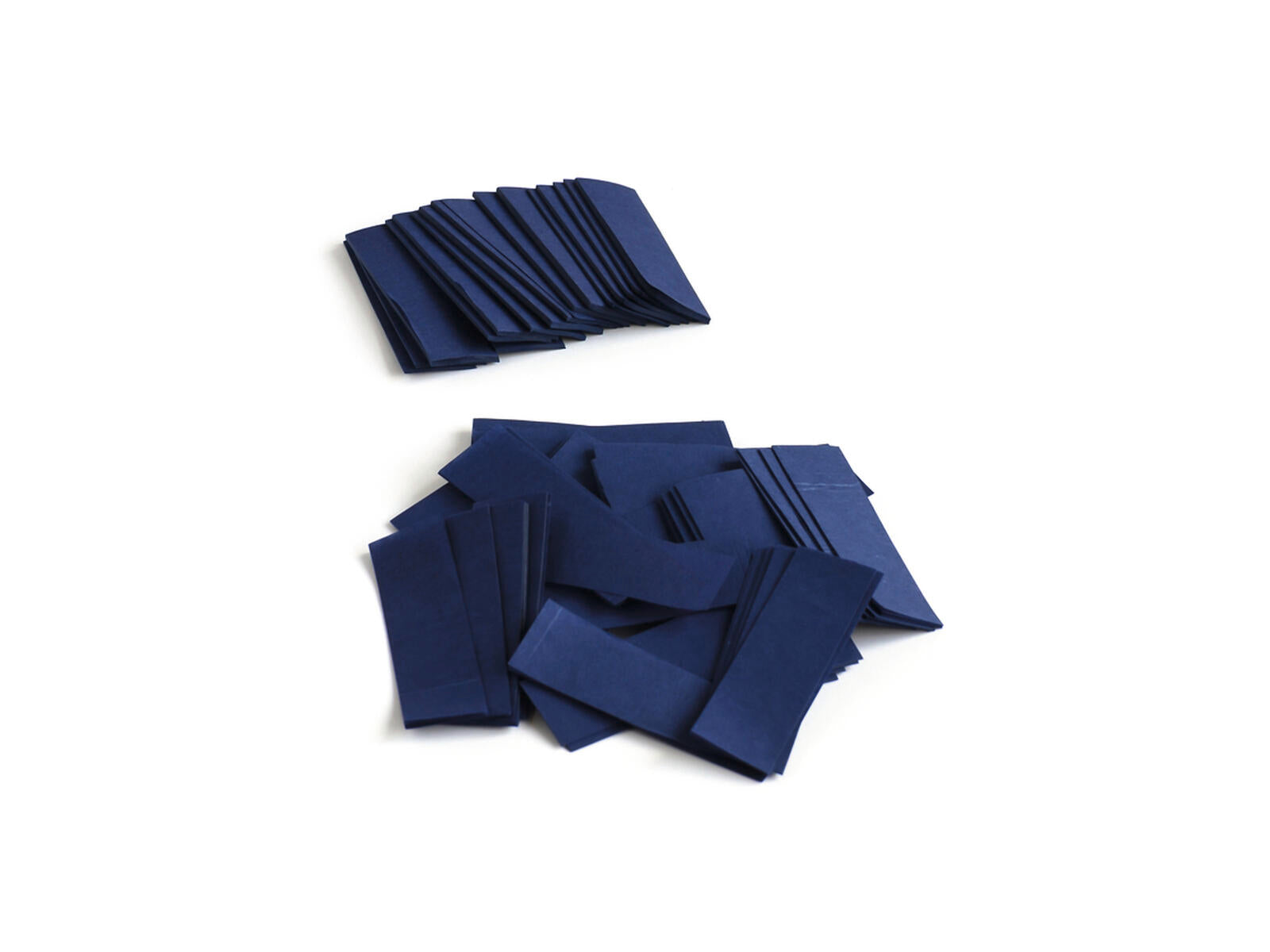 TCM FX Slowfall Confetti rettangolare 55x18mm, blu scuro, 1kg