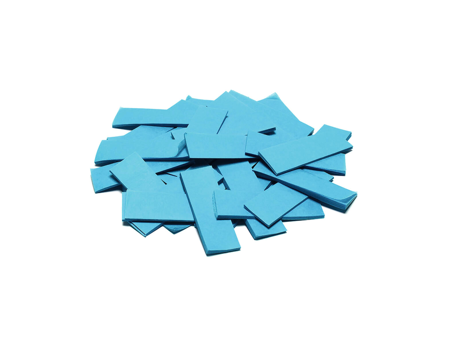 TCM FX Slowfall Confetti rettangolare 55x18mm, azzurro, 1kg