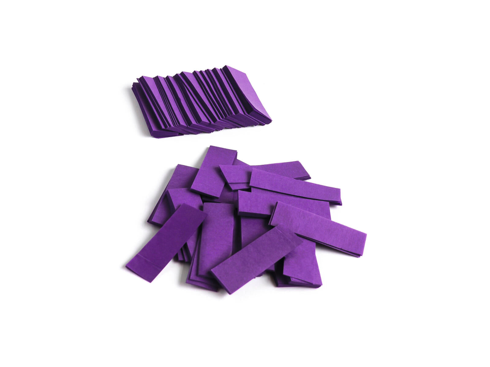 TCM FX Slowfall Confetti rettangolare 55x18mm, viola, 1kg