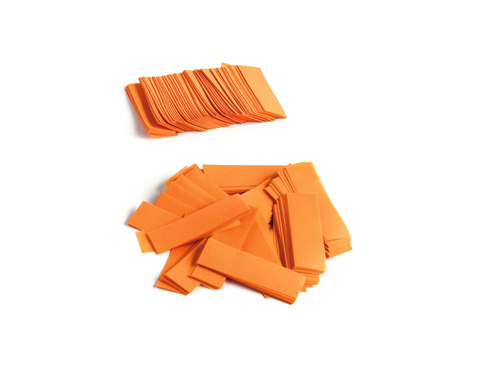 TCM FX Slowfall Confetti rettangolare 55x18mm, arancione, 1kg