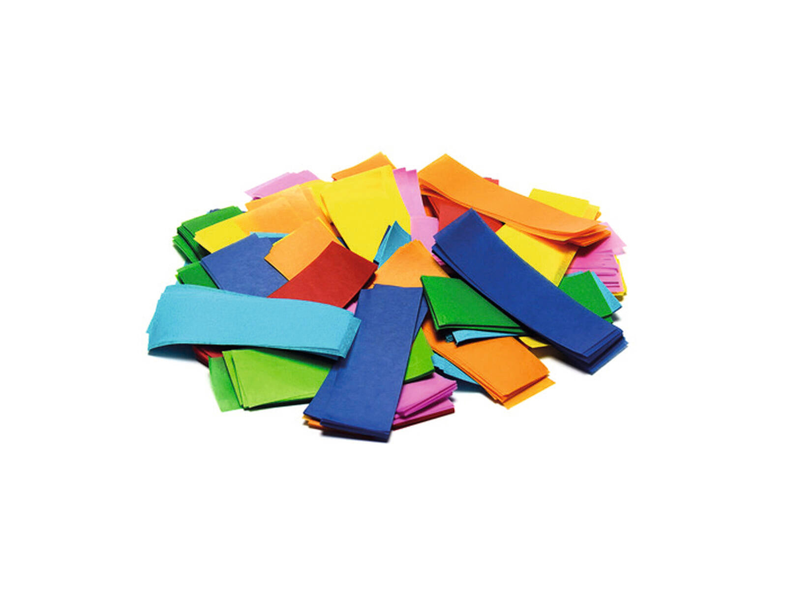 TCM FX Slowfall Confetti rettangolare 55x18mm, giallo, 1kg