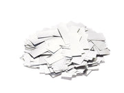 TCM FX Slowfall Confetti rettangolare 55x18mm, bianco/argento, 1kg