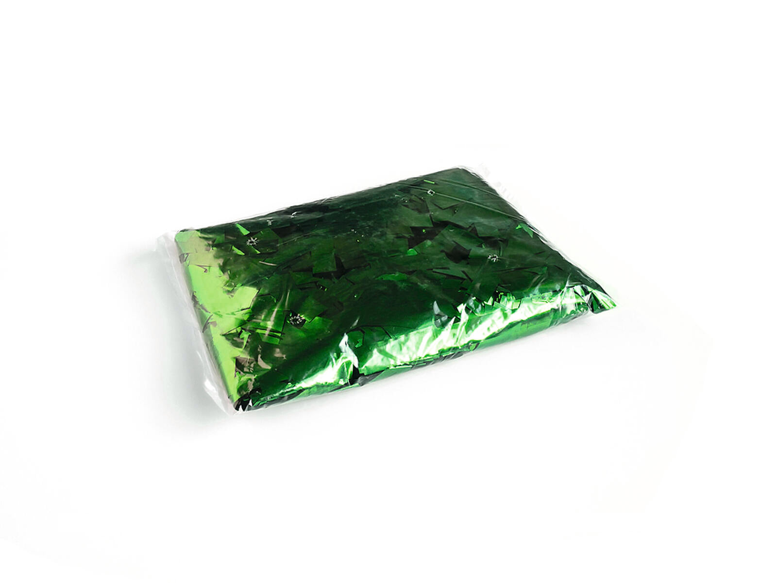 TCM FX Coriandoli Metallici rettangolari 55x18mm, verde, 1kg