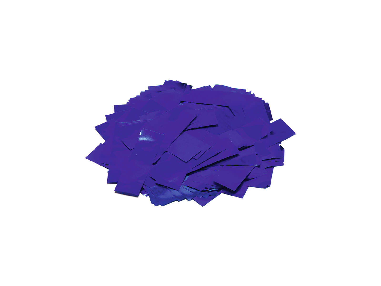 TCM FX Metallic Confetti rettangolare 55x18mm, blu, 1kg