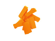TCM FX Slowfall Confetti Rettangolare 55x18mm, arancione neon, UV attivo, 1kg