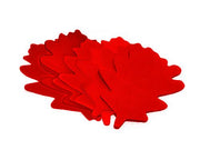 TCM FX Slowfall Confetti Foglie di Quercia 120x120mm, rosso, 1kg