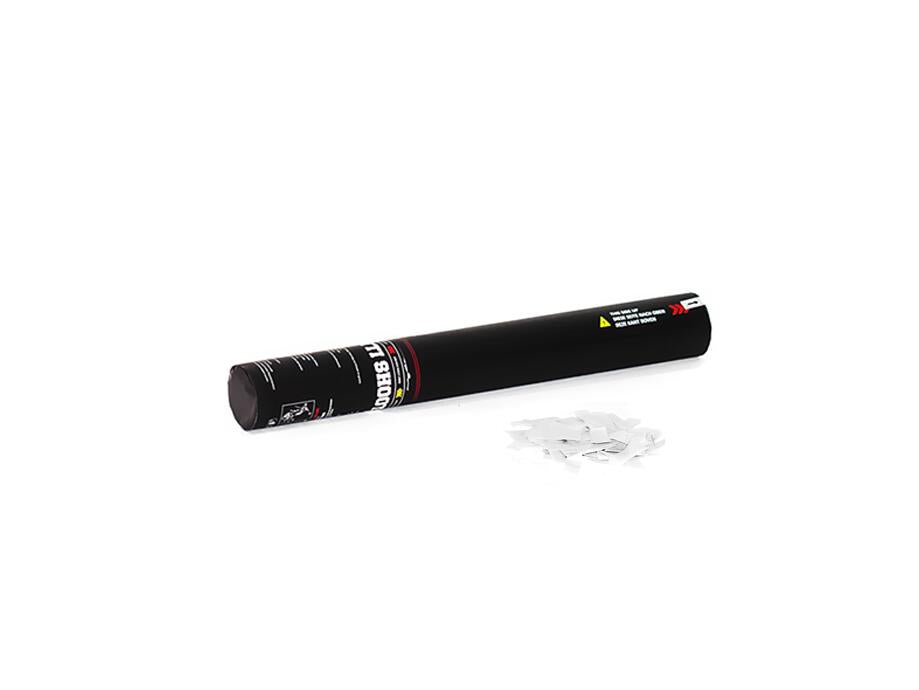 TCM FX Cannone Spara Coriandoli Portatile 28cm, bianco