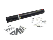 TCM FX Cannone per Coriandoli Portatile 28cm, bianco/argento