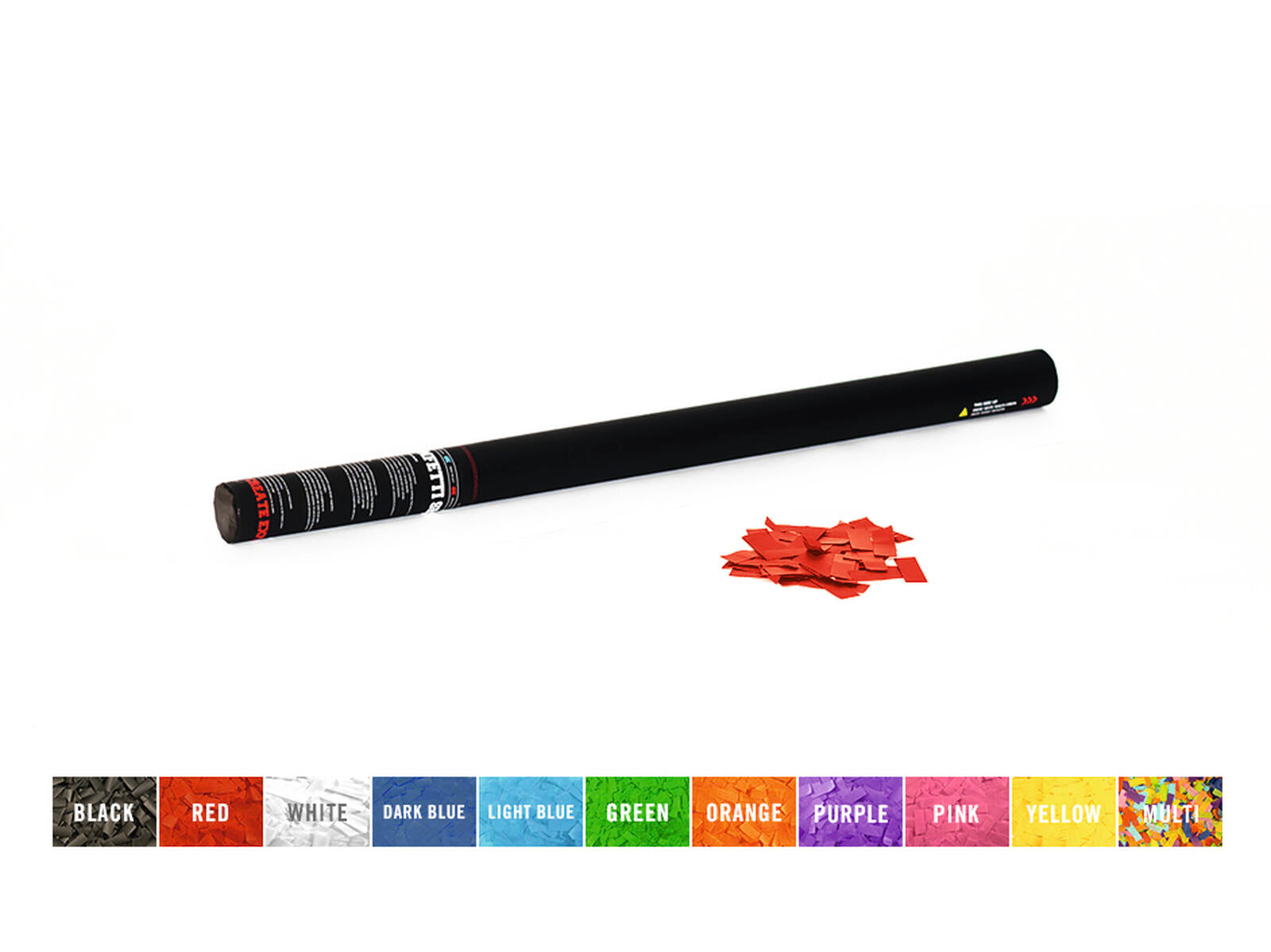 TCM FX Cannone Spara Coriandoli Manuale 80cm, rosso