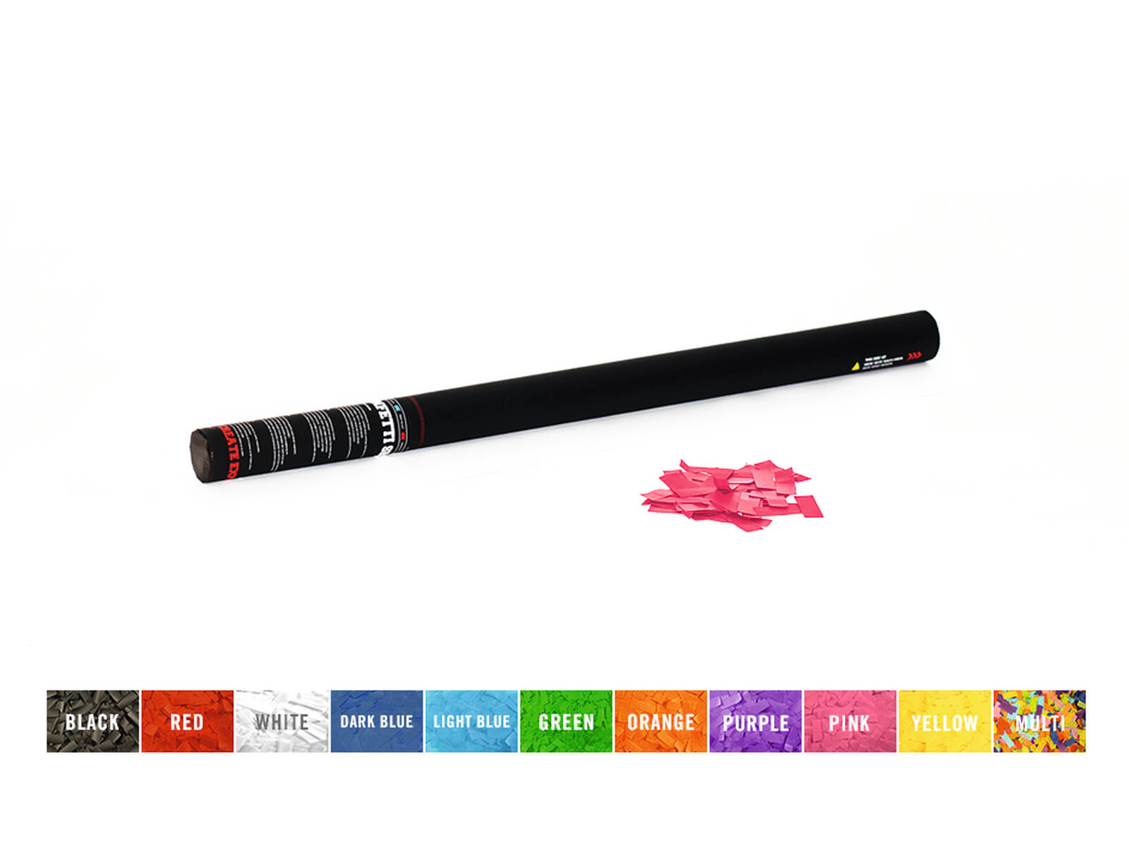 TCM FX Cannone Spara Coriandoli Manuale 80cm, rosa