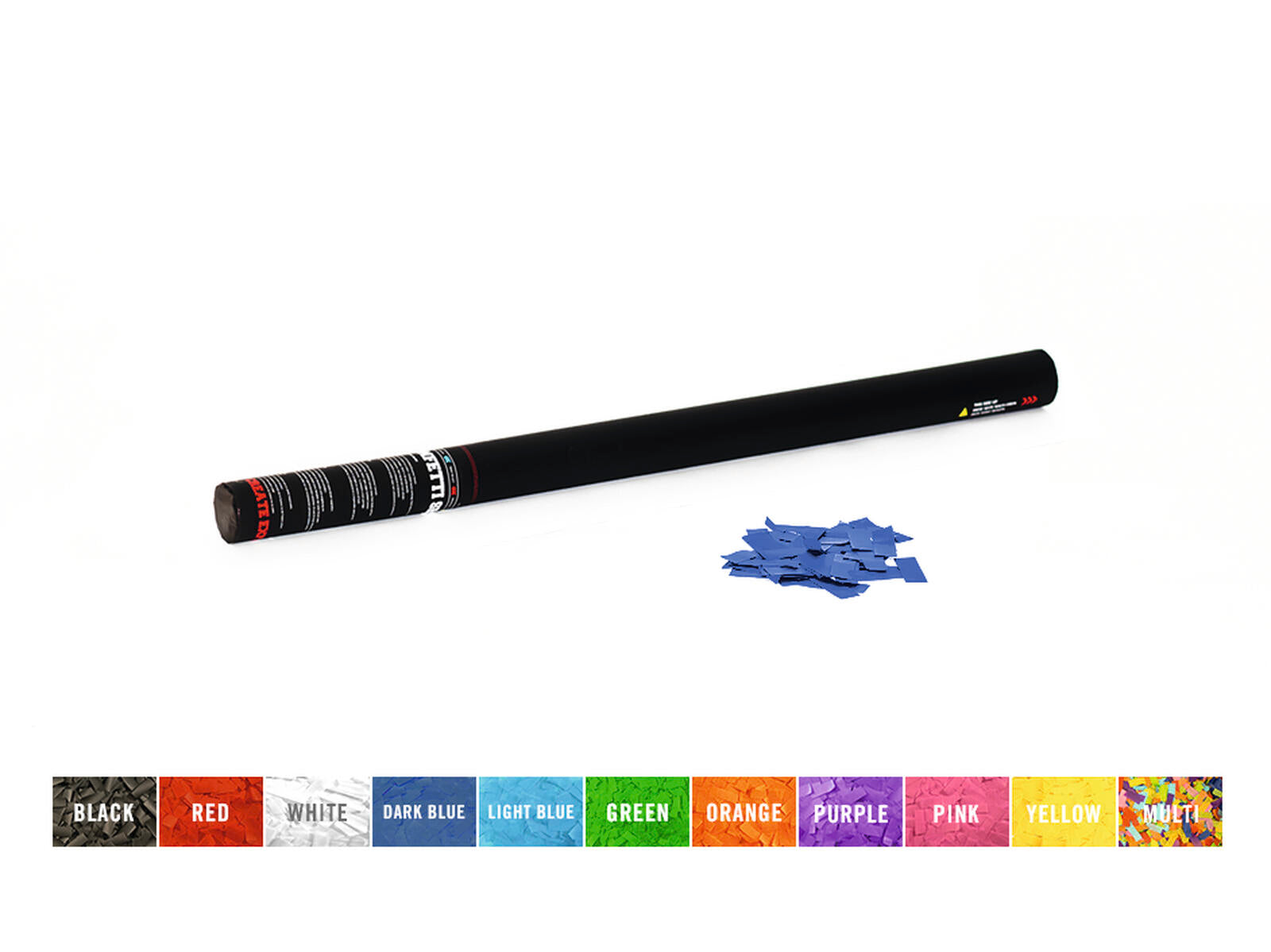 TCM FX Cannone per Confetti a Mano 80cm, blu scuro