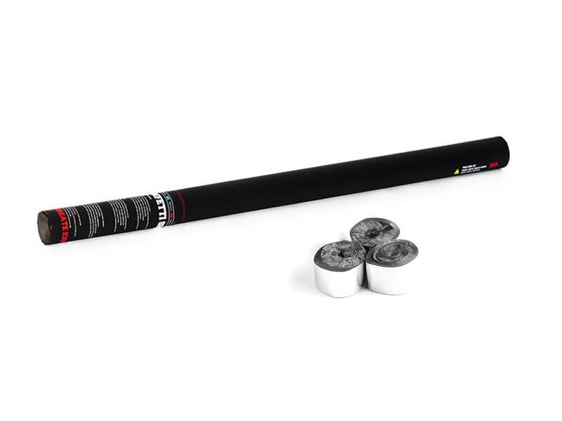 TCM FX Cannone Stella Filante Portatile 80cm, argento