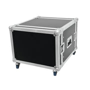 ROADINGER FLIGHTCASE PRO 8U PER DISPOSITIVI DA 483 MM (19") CON RUOTE