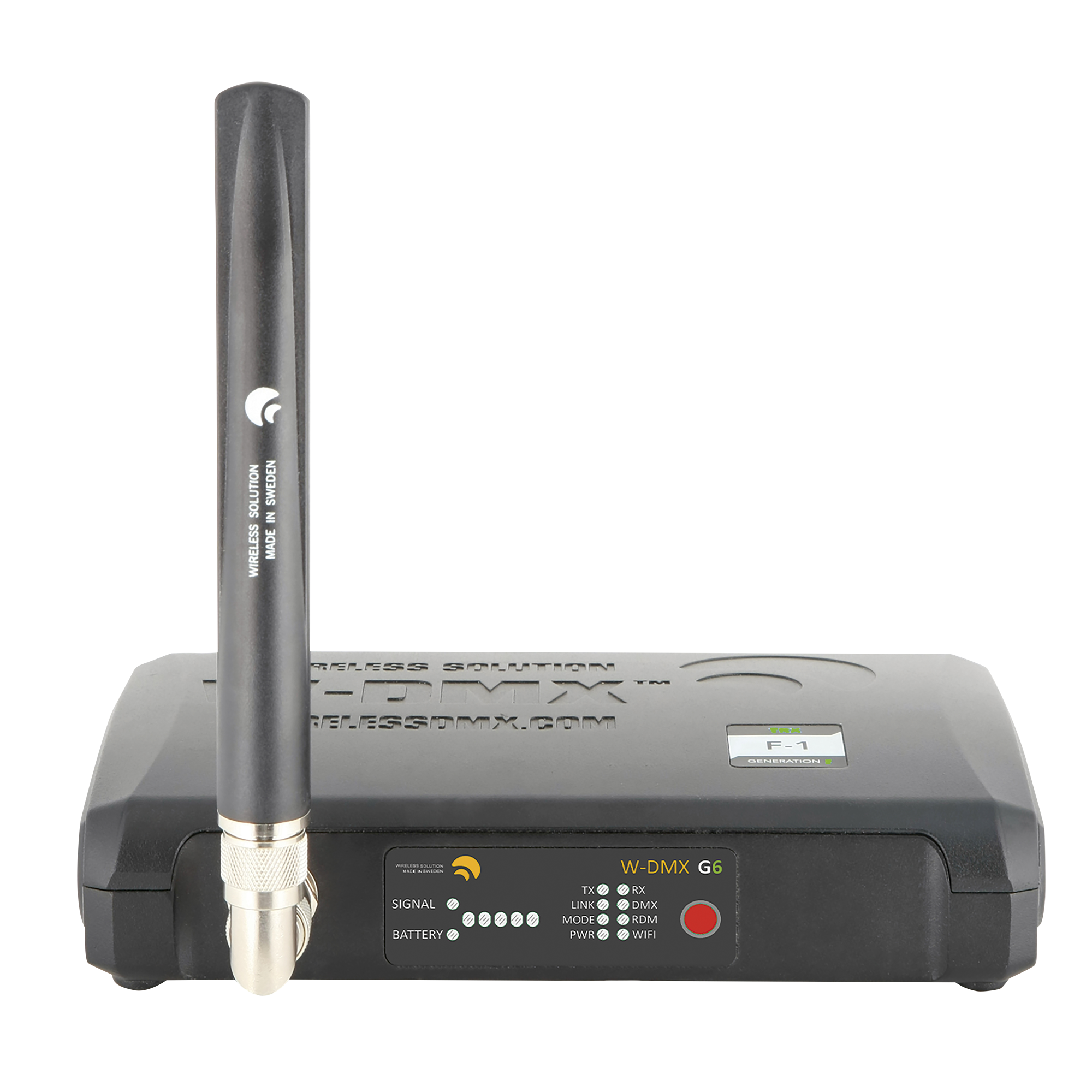 WIRELESS SOLUTION BlackBox F-1 G6 Transceiver Wireless DMX, Art-Net & Streaming ACN Sender & Receiver Ricevitore Wireless DMX, ArtNet & Streaming ACN