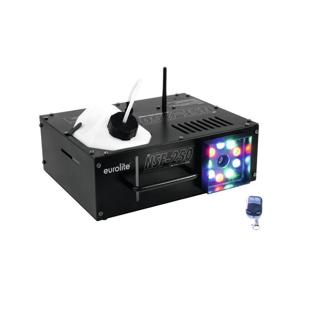 EUROLITE NSF-250 MACCHINA DEL FUMO CON LED 1000W