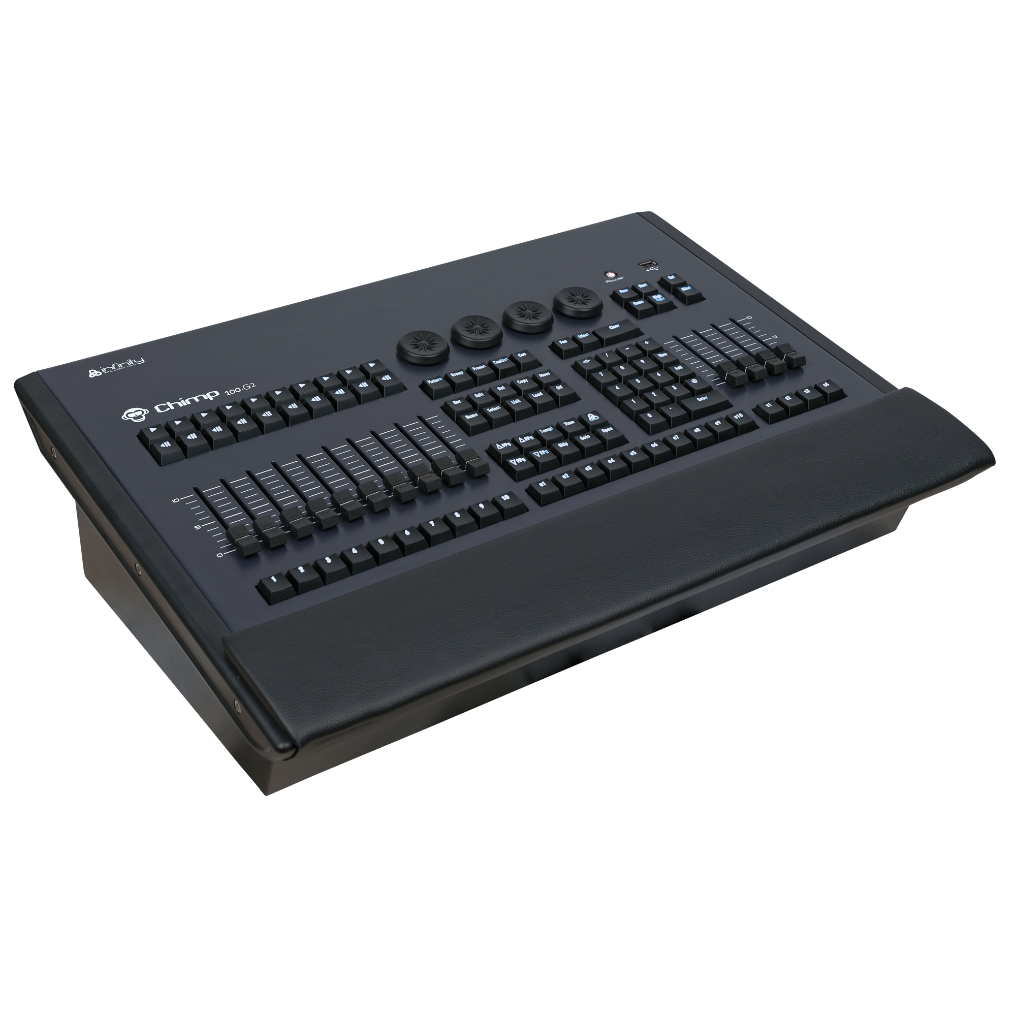 INFINITY Chimp 100.G2 2-Universe DMX console incl. wireless transmitter 2 Universo DMX Console incl. Trasmettitore senza fili
