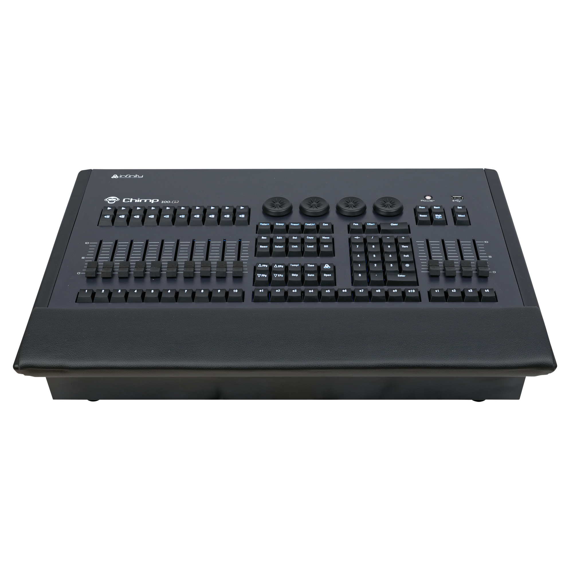 INFINITY Chimp 100.G2 2-Universe DMX console incl. wireless transmitter 2 Universo DMX Console incl. Trasmettitore senza fili