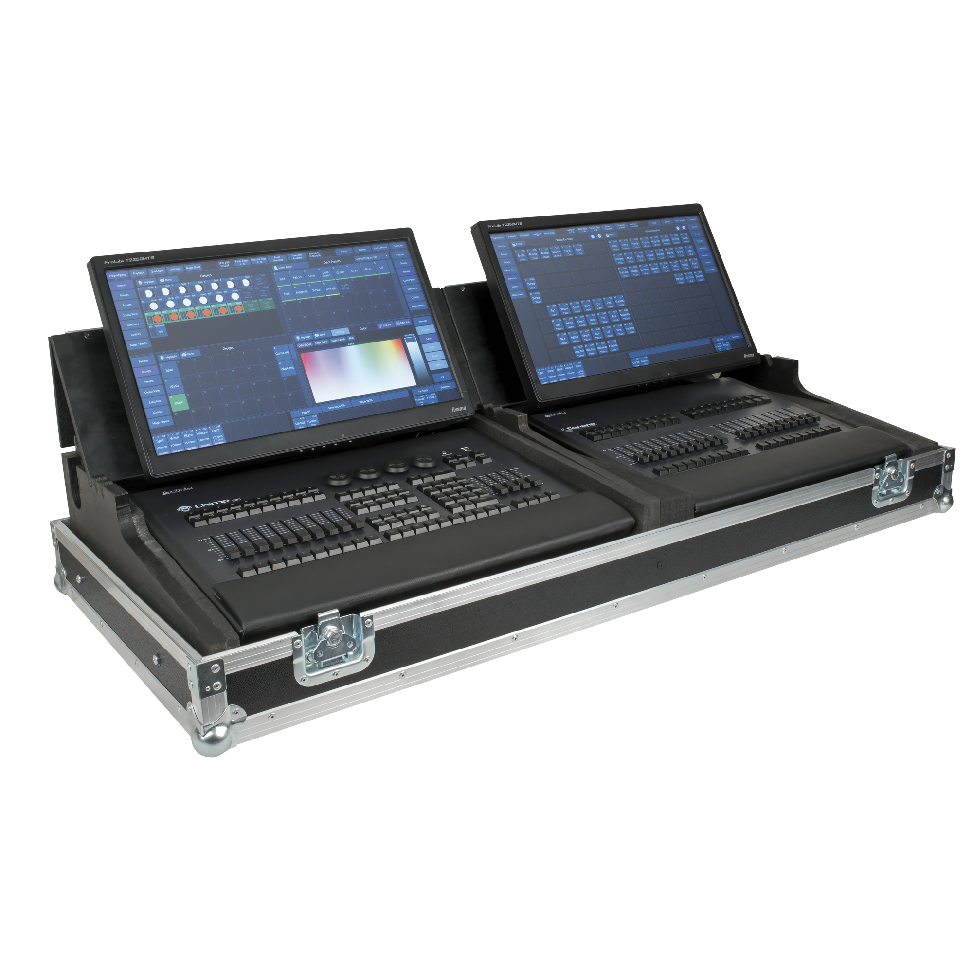 INFINITY Chimp Tour Pack Chimp 100.G2 with Wing and flightcase Chimp 100.G2 con Wing e flightcase