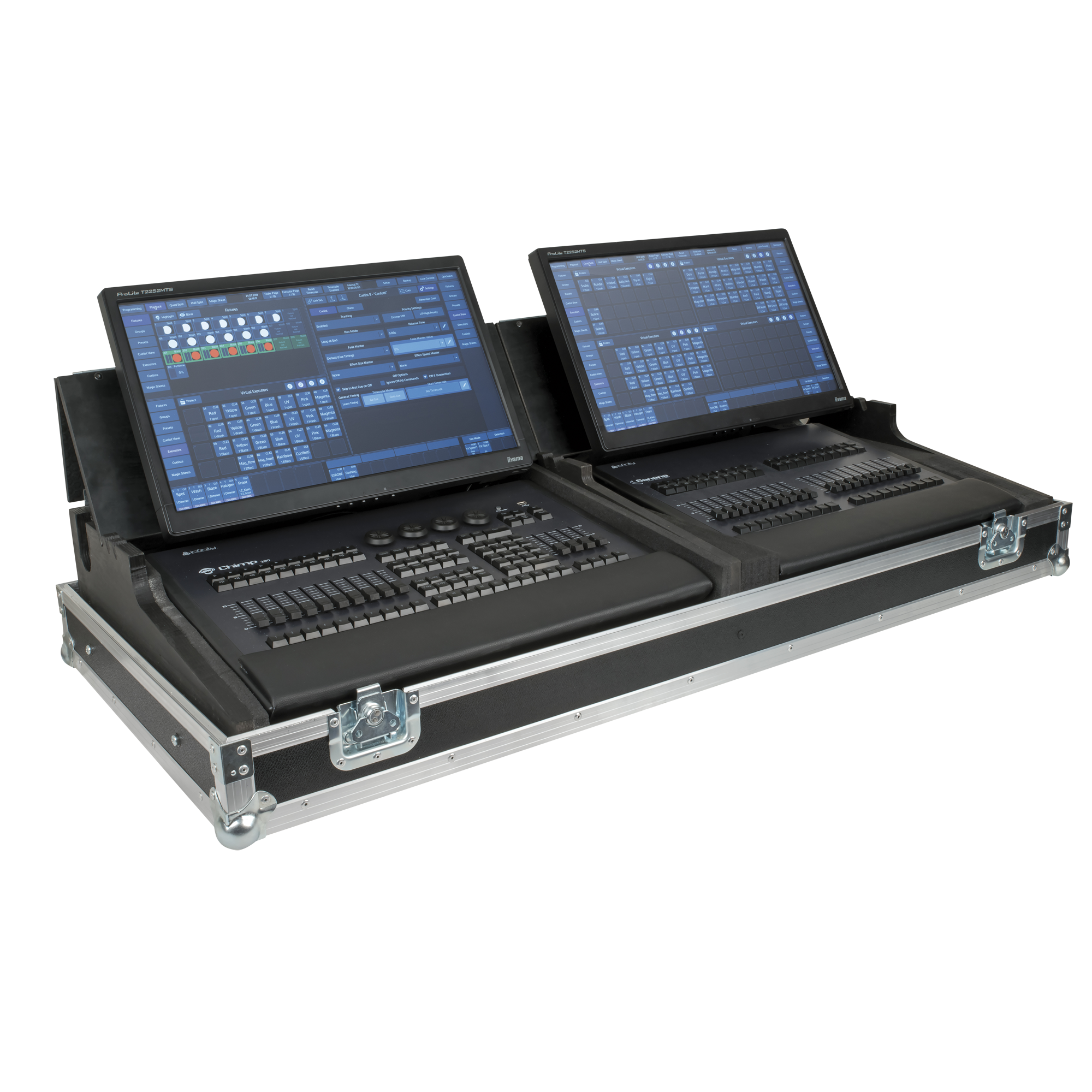 INFINITY Chimp Tour Pack Chimp 100.G2 with Wing and flightcase Chimp 100.G2 con Wing e flightcase