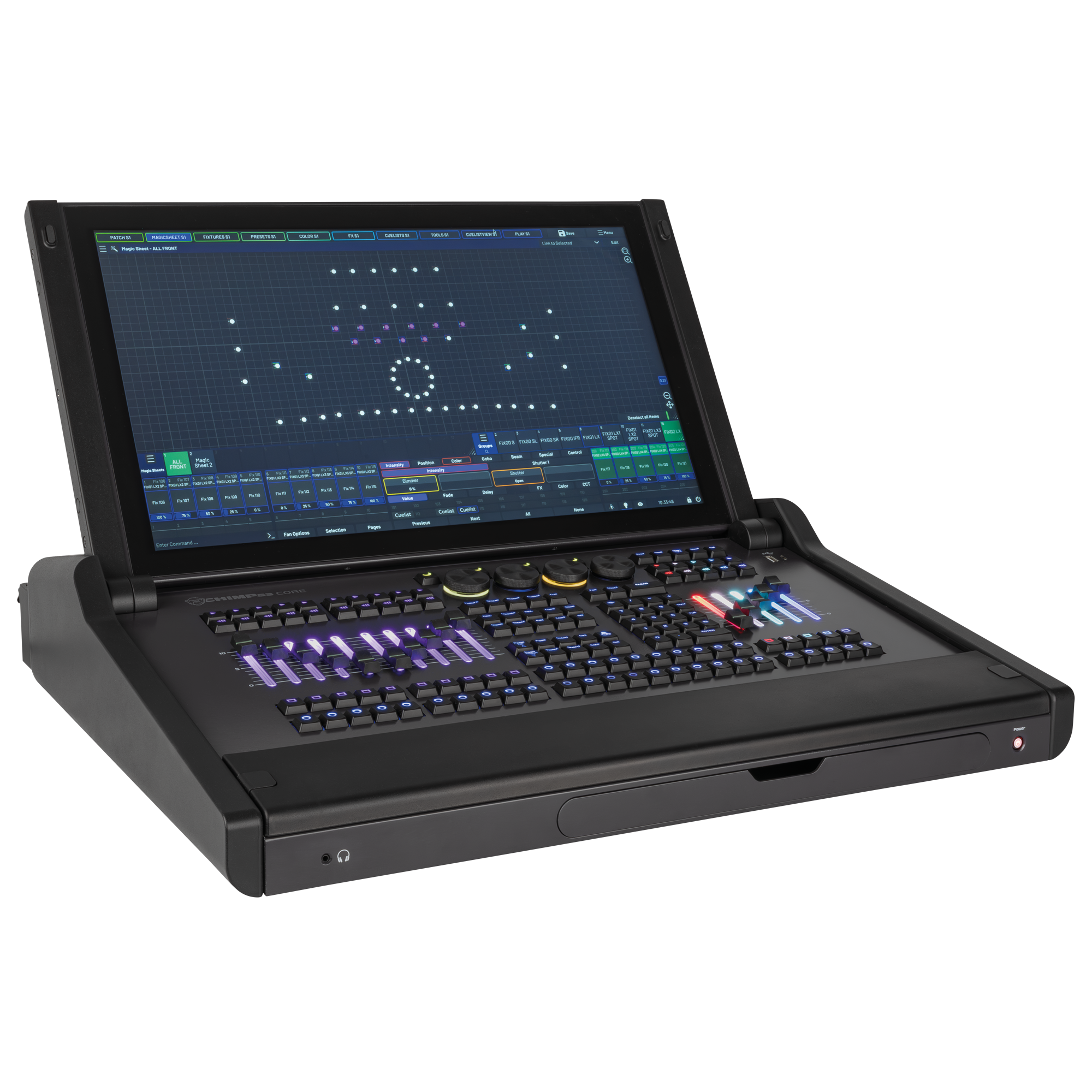INFINITY CHIMP G3 Core Console luci DMX professionale compatta