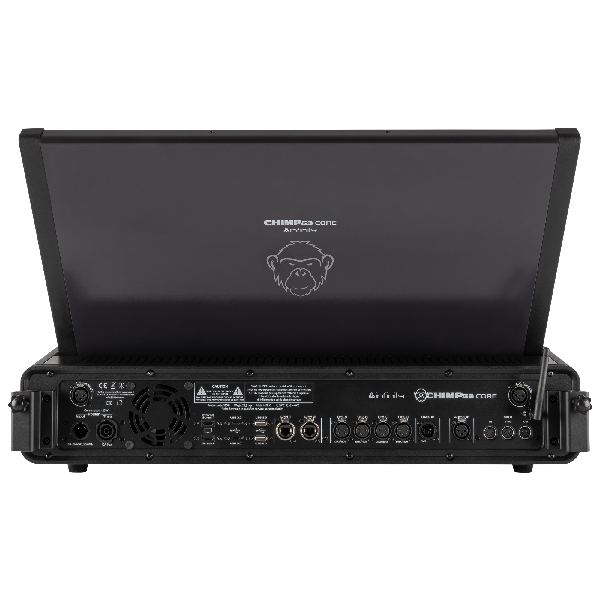 INFINITY CHIMP G3 Core Console luci DMX professionale compatta