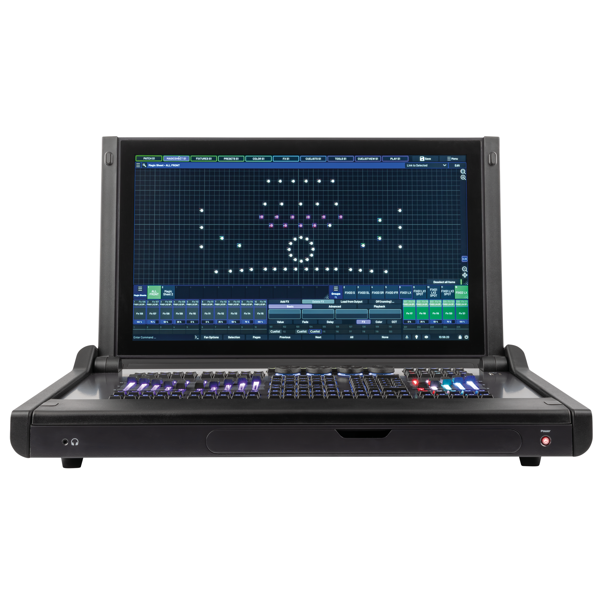 INFINITY CHIMP G3 Core Console luci DMX professionale compatta