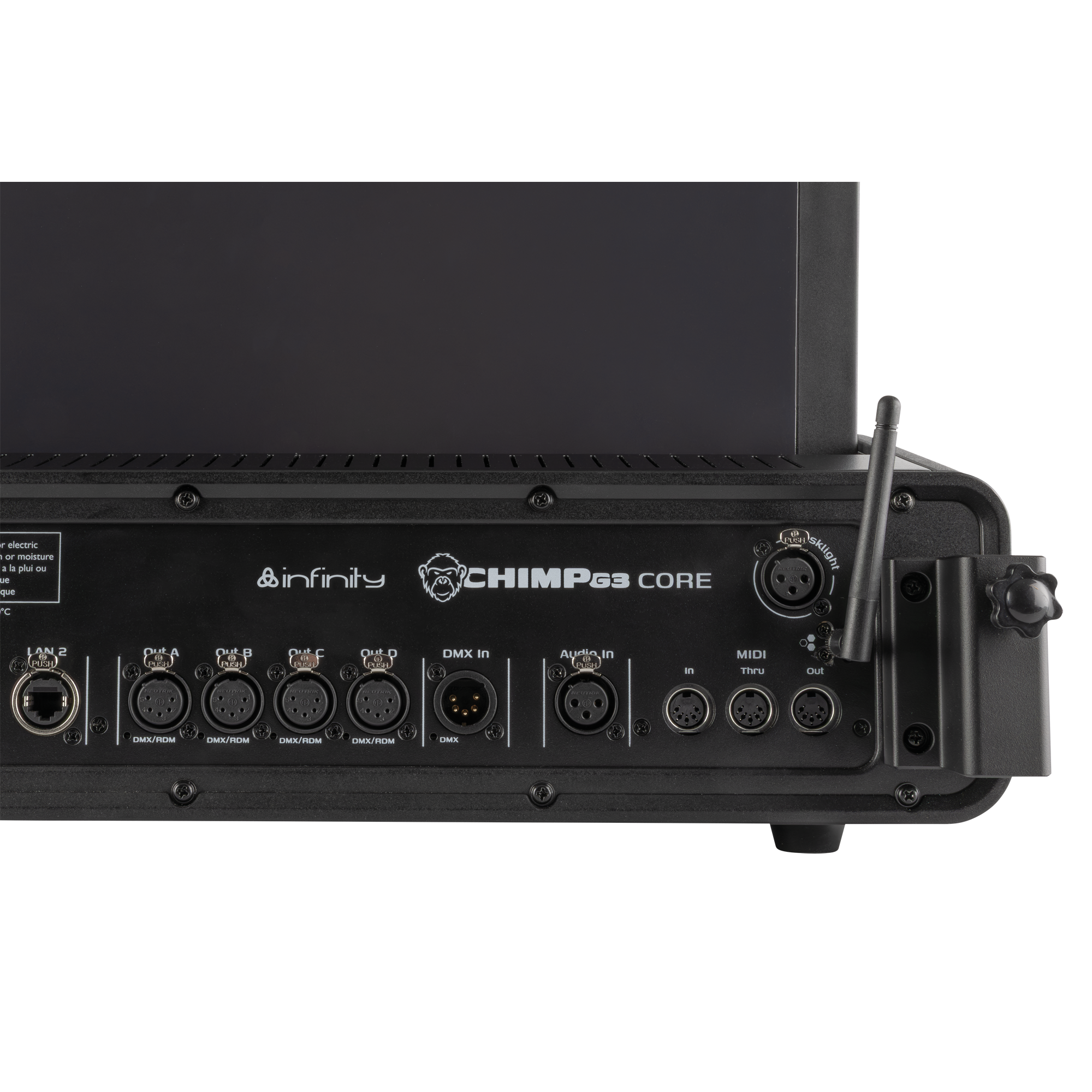 INFINITY CHIMP G3 Core Console luci DMX professionale compatta