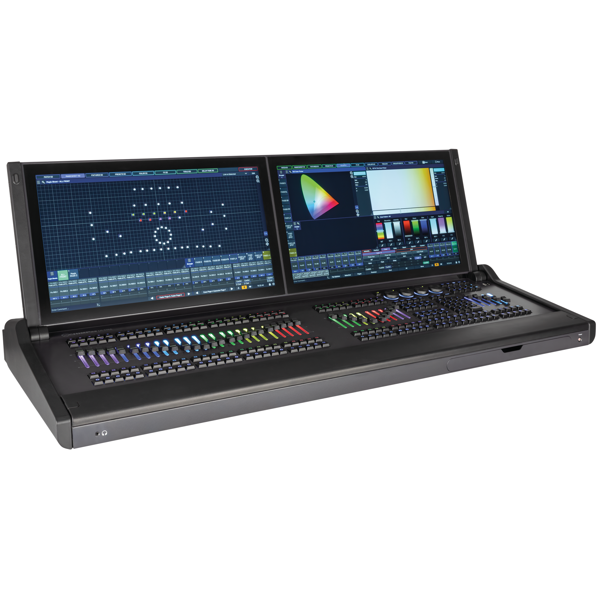 INFINITY CHIMP G3 Ultra Console luci DMX estesa con doppio touchscreen