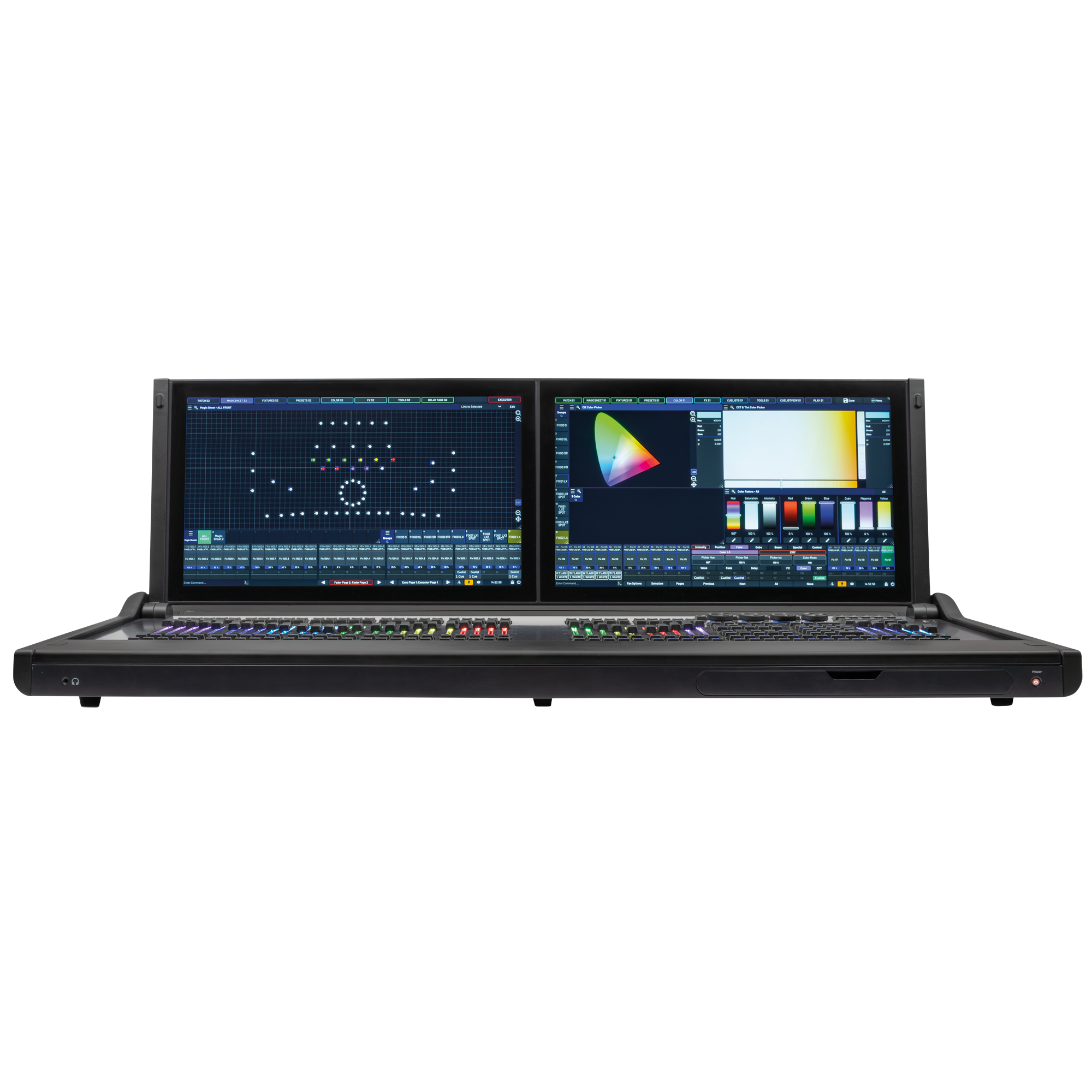 INFINITY CHIMP G3 Ultra Console luci DMX estesa con doppio touchscreen