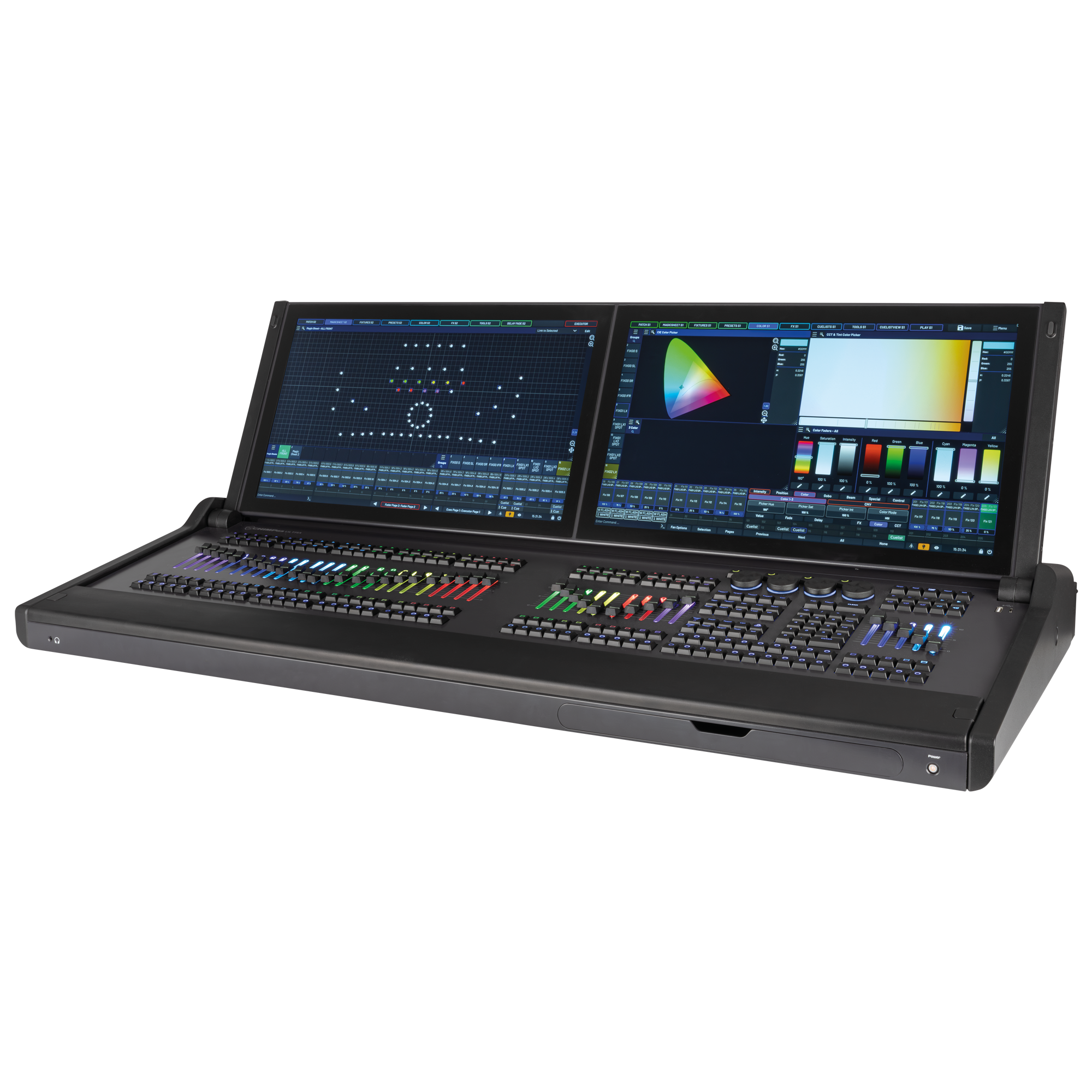INFINITY CHIMP G3 Ultra Console luci DMX estesa con doppio touchscreen