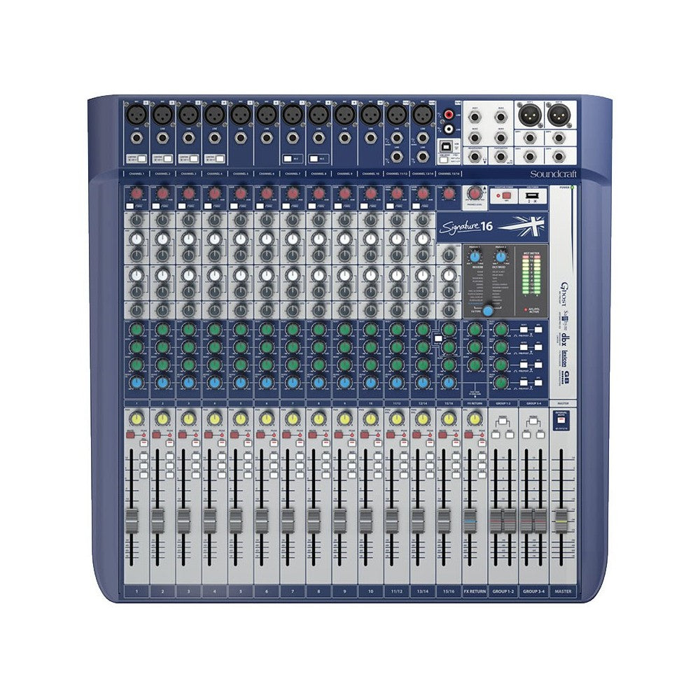 SOUNDCRAFT SIGNATURE 16 Mixer analogico 16 canali