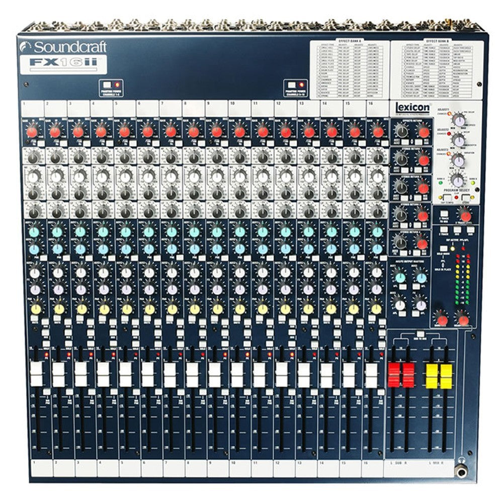 Soundcraft Fx16ii Mixer Analogico 16 canali