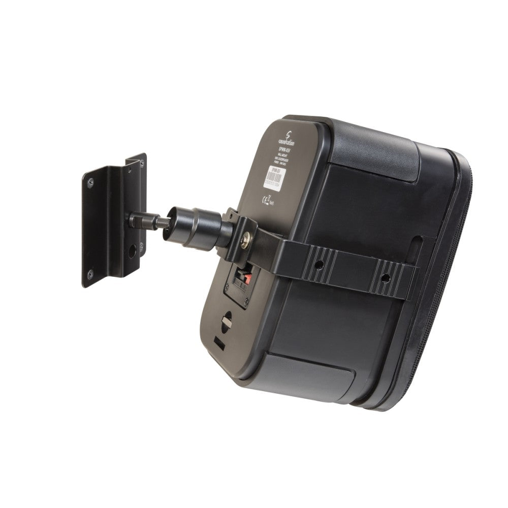 SUPPORTO CASSE SOUNDSATION WSS-10B ORIENTABILE DA MURO NERO PER SPWM-05