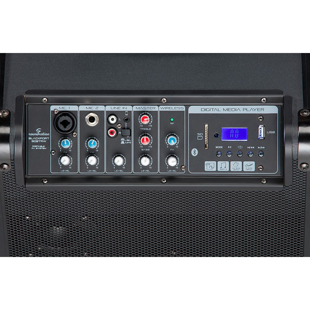 SOUNDSATION BLACKPORT-80TBRW Diffusore a batteria da 8"