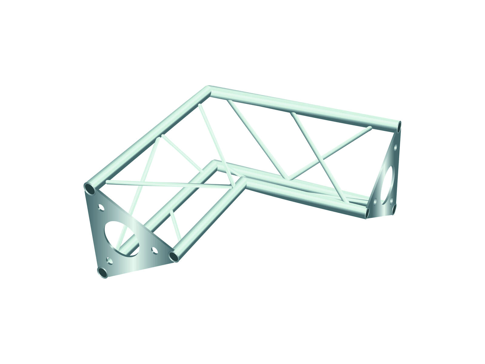 DECOTRUSS SAC-25 Corner / 90° silver