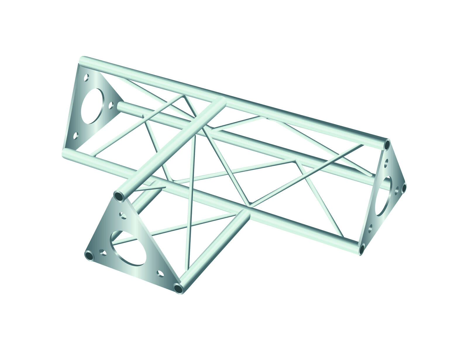 DECOTRUSS SAT-36 T-piece 3-way orizzontale