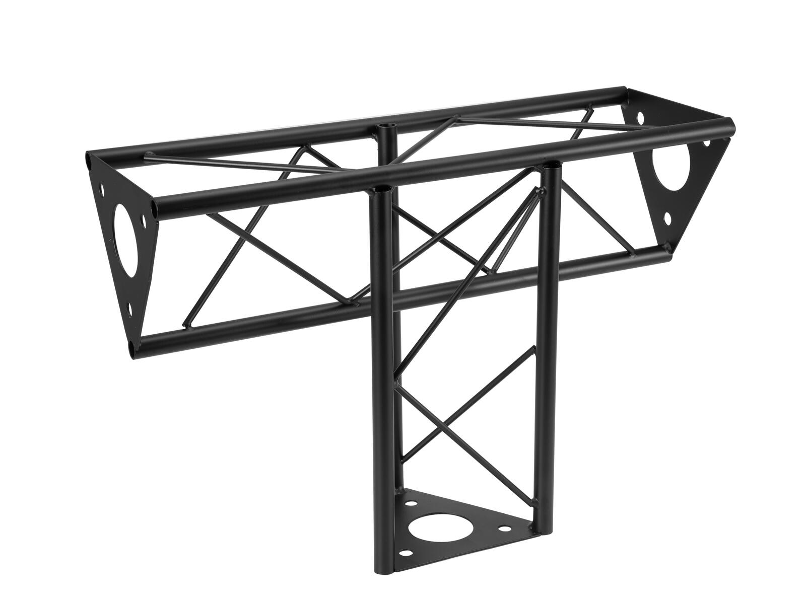 DECOTRUSS SAT-35 T-piece 3-way vertical, nero