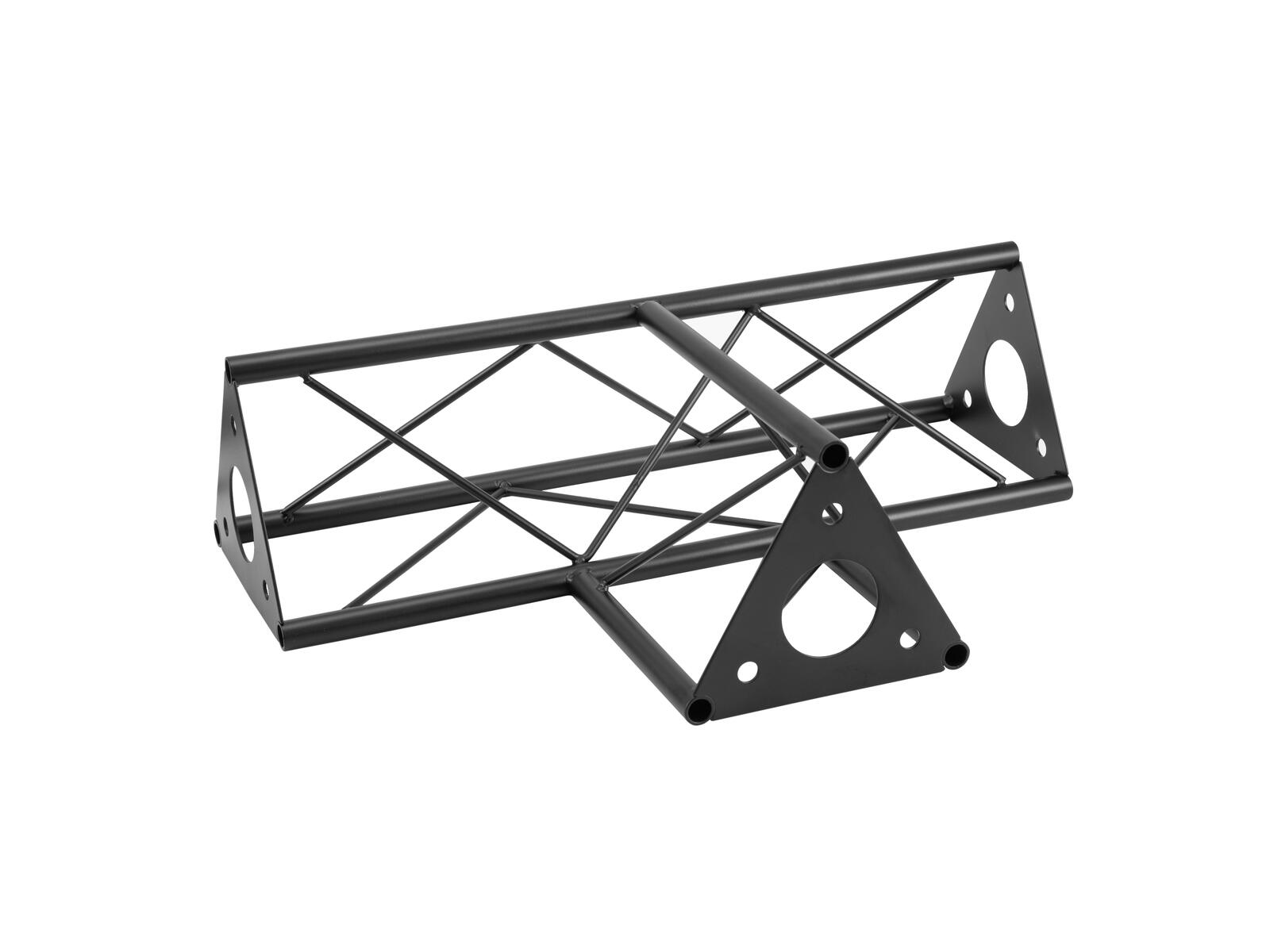 DECOTRUSS SAT-36 pezzo a T 3 vie orizzontale, nero